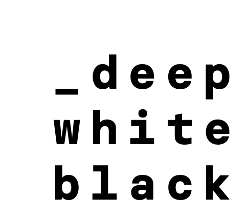 _deep white black